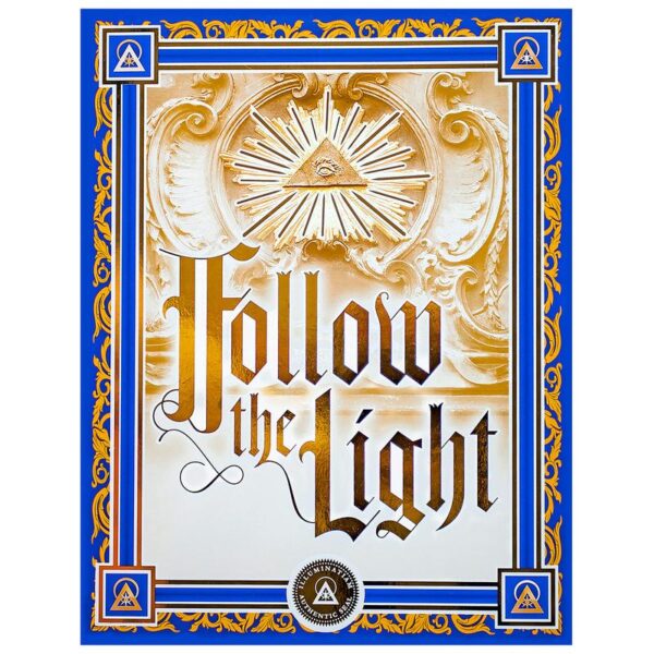 FOLLOW THE LIGHT – ILLUMINATED MANUSCRIPT